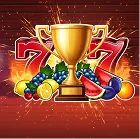 20 Super Hot – trophy and 7 symbols on red background