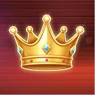 20 Super Hot – golden crown icon on red background